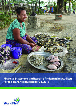 Financial Statements and Report of Independent Auditors For the Year Ended December 31, 2018