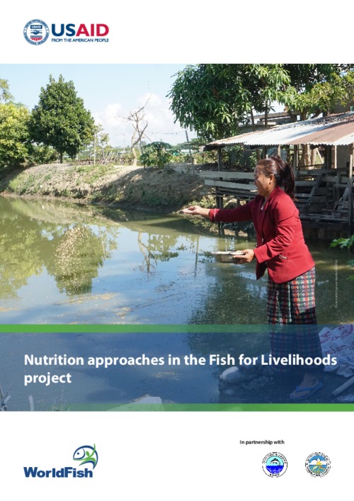 Nutrition approaches in the Fish for Livelihoods project