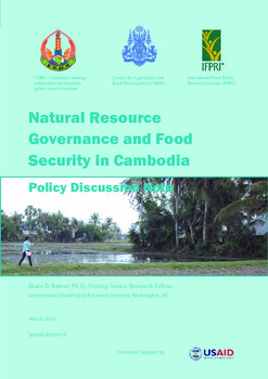 Natural resource governance and food security in Cambodia