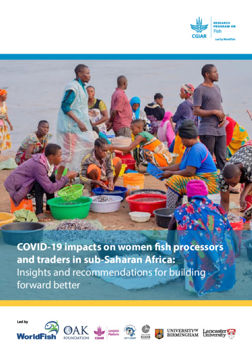 COVID-19 impacts on women fish processors and traders in sub-Saharan Africa: Insights and recommendations for building forward better