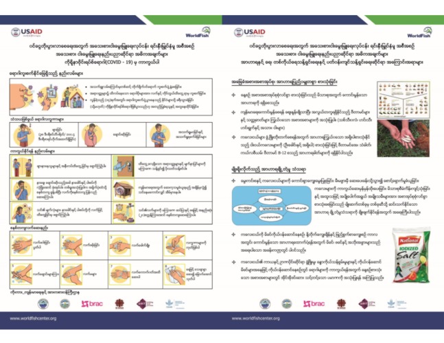 Nutrition and COVID-19 (Burmese version)