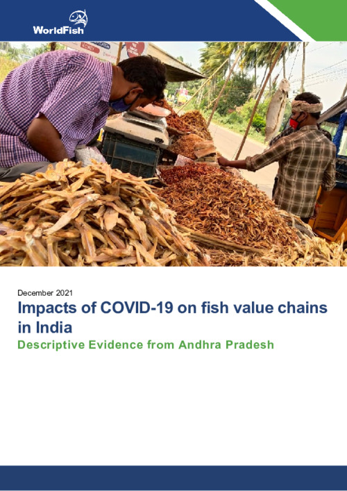 Impacts of COVID-19 on fish value chains in India: Descriptive Evidence from Andhra Pradesh