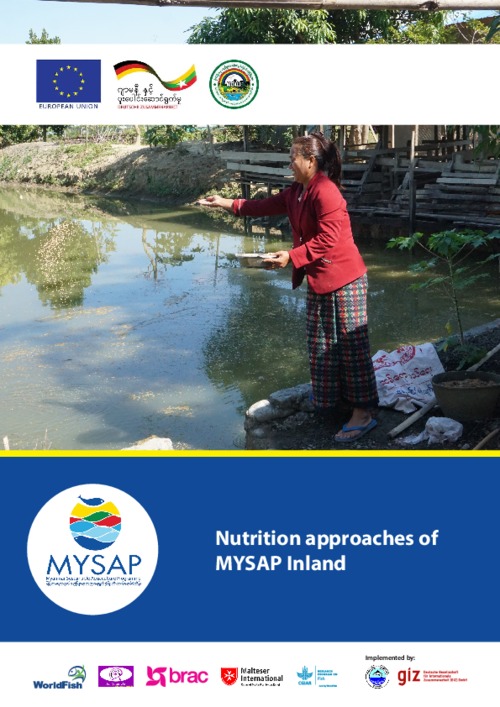 Nutrition approaches of MYSAP Inland