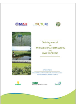 Training manual on improved rice-fish culture and dyke cropping