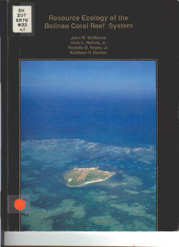 Resource ecology of the Bolinao coral reef system