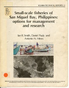 Small-scale fisheries of San Miguel Bay, Philippines: options for management and research