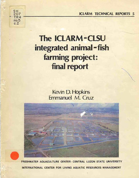The ICLARM-CLSU integrated animal-fish farming project: final report