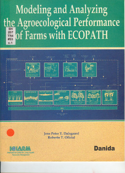 Modeling and analyzing the agroecological performance of farms with ECOPATH
