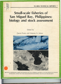 Small-scale fisheries of San Miguel Bay, Philippines: biology and stock assessment