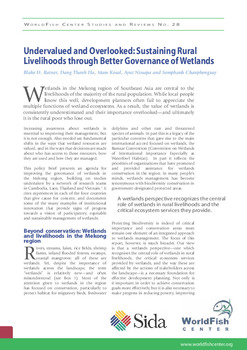Undervalued and overlooked: sustaining rural livelihoods through better governance of wetlands