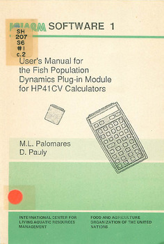 User's manual for the fish population dynamics plug-in module for HPC41CV calculators