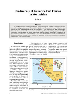 Biodiversity of estuarine fish faunas in West Africa