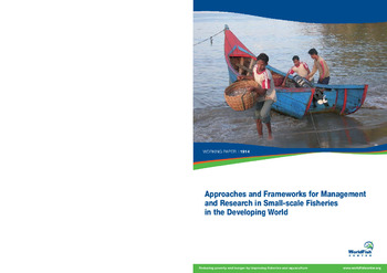 Approaches and frameworks for management and research in small-scale fisheries in the developing world