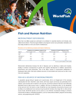 Fish and human nutrition