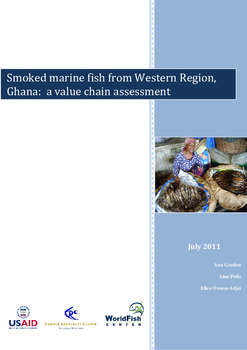 Smoked marine fish from Western Region, Ghana: a value chain assessment