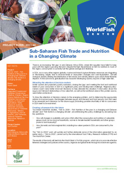 Sub-Saharan fish trade and nutrition in a changing climate