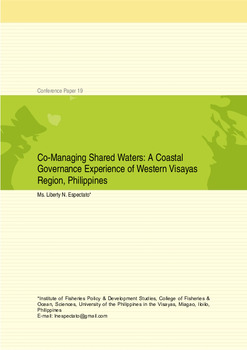Co-managing shared waters: a coastal governance experience of Western Visayas Region, Philippines