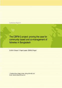 CBFM-2 International conference on community based approaches to fisheries management