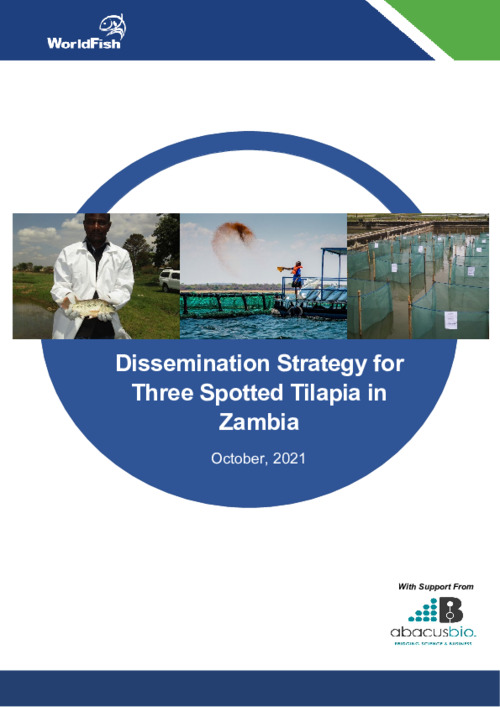 Dissemination Strategy for Three Spotted Tilapia in Zambia