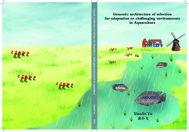 Genomic architecture of selection for adaptation to challenging environments in aquaculture