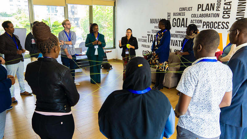 A four-day workshop on GESI capacity building was conducted for researchers involved in the AABS project, project partners, and senior researchers from NARES. The workshop, sponsored by the AABS project and the CGIAR Gender Impact Platform. Photo by Ruth Njuguna
