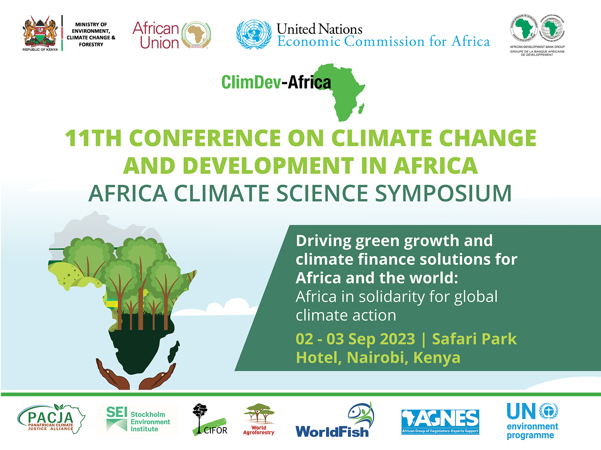 11th Conference on Climate Change and Development in Africa: Africa Climate Science Symposium