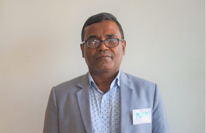Moin Uddin, principal scientific officer at Bangladesh’s Department of Fisheries, believes that incorporating EAFM into his work and decision-making processes would be crucial. Photo: Md. Asaduzzaman 