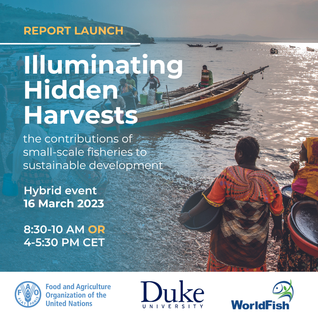 Illuminating Hidden Harvests: The contributions of small-scale fisheries to sustainable development - Global launch of the report