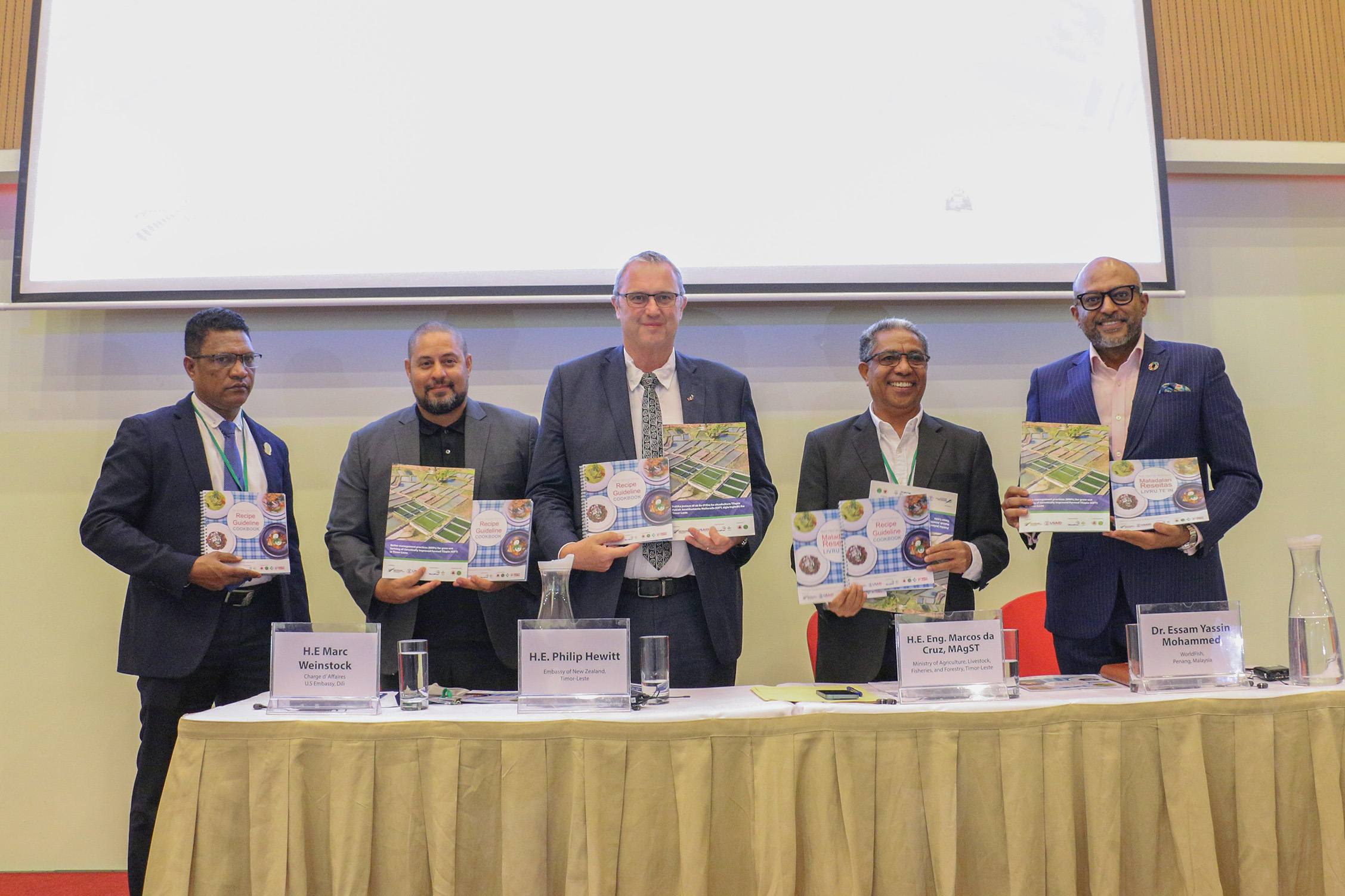 Two major publications were launched at the 3rd National Aquaculture Forum in Dili, Timor-Leste. 
