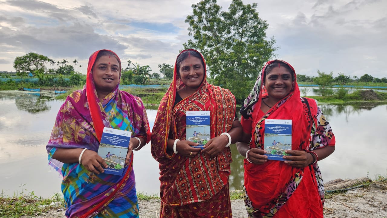 IMTA women farmers successfully complete training