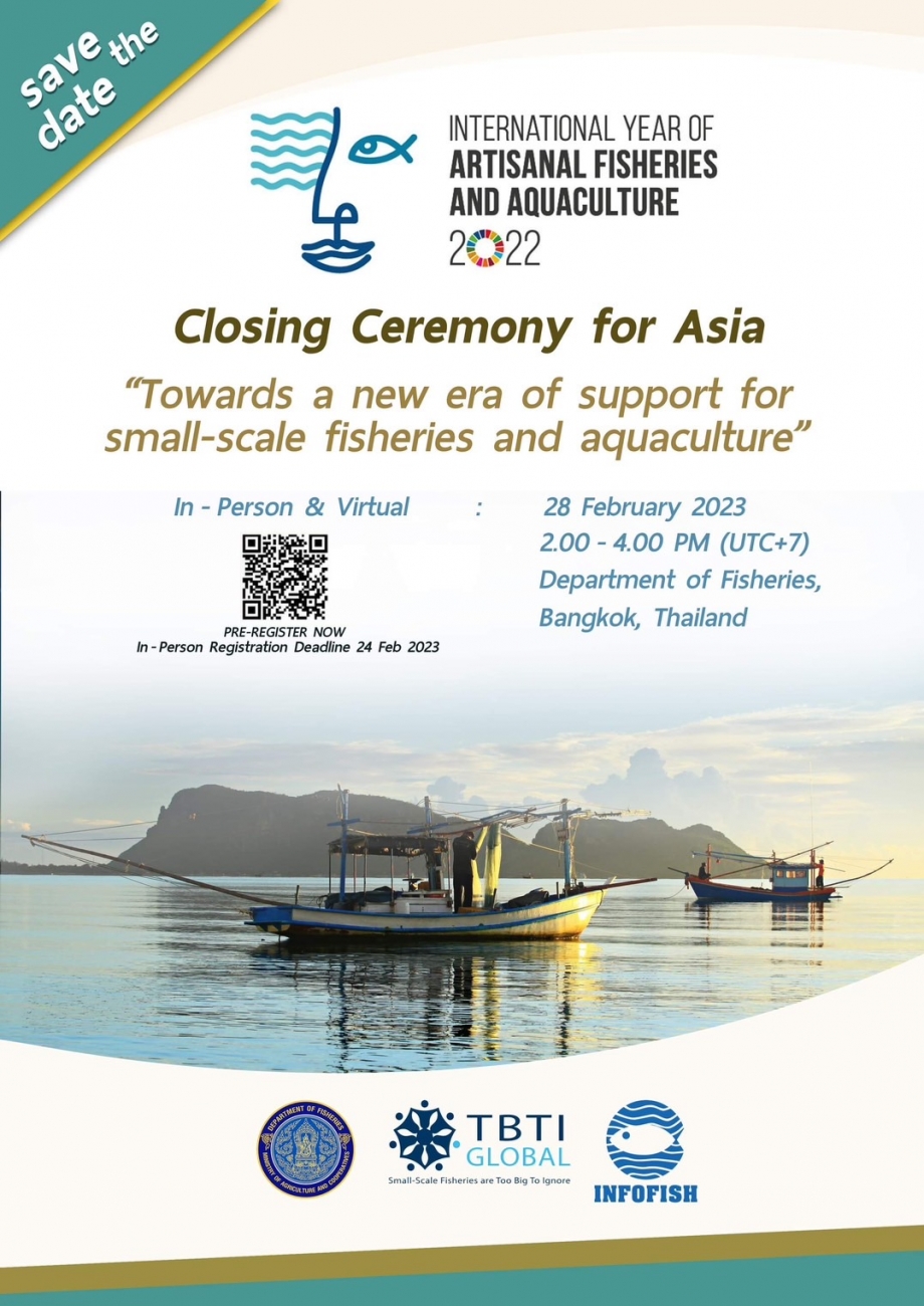 2022 International Year of Artisanal Fisheries and Aquaculture Closing Ceremony for Asia