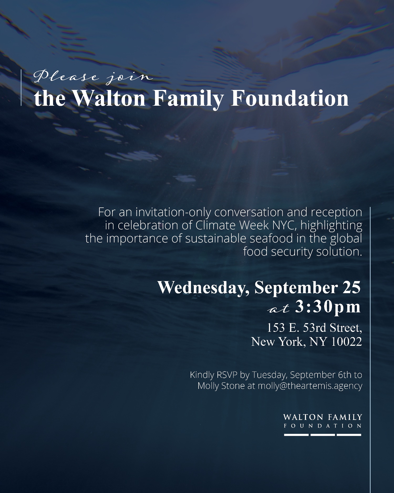 Walton Family Foundation’s Blue Foods Panel