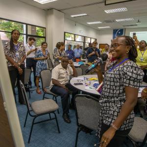 Participants at the AABS inception workshop