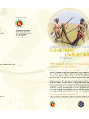 Community based fisheries management CBFM-SSEA fisheries and livelihoods impact