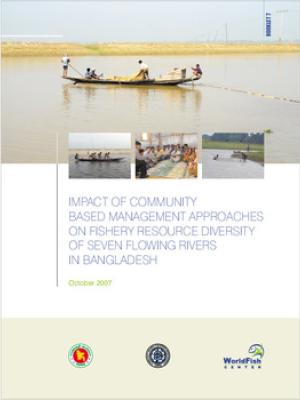 Impact of community based management approaches on fishery resource diversity of seven flowing rivers in Bangladesh