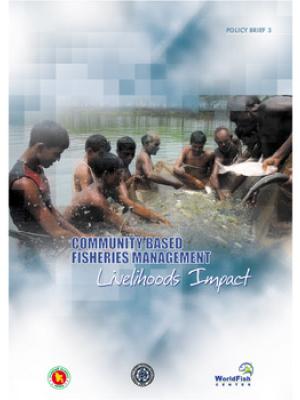 Community based fisheries management : livelihoods impact