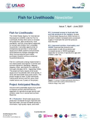 Fish for Livelihoods Newsletter (Apr - Jun 2021)