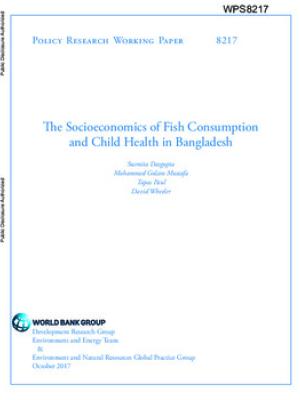The socioeconomics of fish consumption and child health in Bangladesh