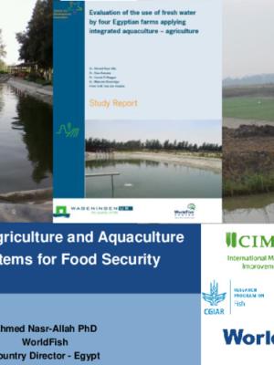 Integrated Agriculture and Aquaculture (IAA) Systems for Food Security