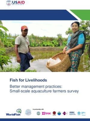 Better Management Practices: Small Scale Aquaculture Survey Report
