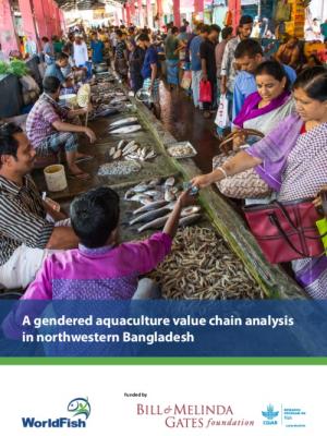 A gendered aquaculture value chain analysis in northwestern Bangladesh