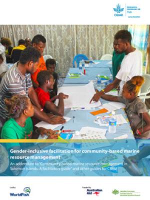 Gender-inclusive facilitation for community-based marine resource management. An addendum to “Community-based marine resource management in Solomon Islands: A facilitators guide” and other guides for CBRM