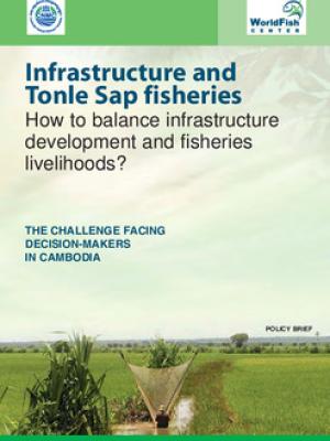 Infrastructure and tonle sap fisheries : how to balance infrastructure development and fisheries livelihoods? The challenge facing decision-makers in Cambodia