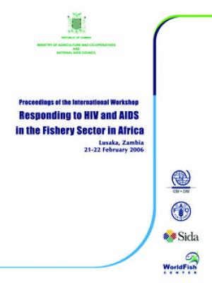 Proceedings of the international workshop responding to HIV and AIDS in the fishery sector in Africa