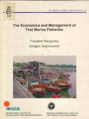 The economics and management of Thai marine fisheries
