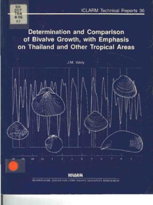 Determination and comparison of bivalve growth, with emphasis on Thailand and other tropical areas