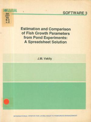 Estimation and comparison of fish growth parameters from pond experiments: a spreadsheet solution