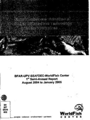 Dissemination and adoption of milkfish aquaculture technology in the Philippines