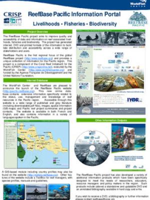 Reefbase Pacific information portal