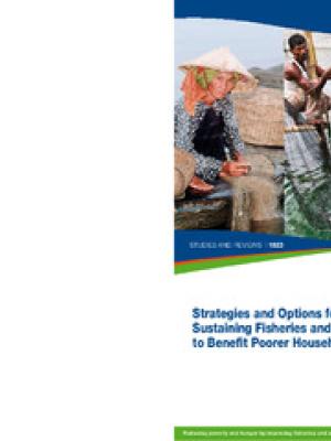 Strategies and options for increasing and sustaining fisheries and aquaculture production to benefit poorer households in Asia [PDF in letter standard]